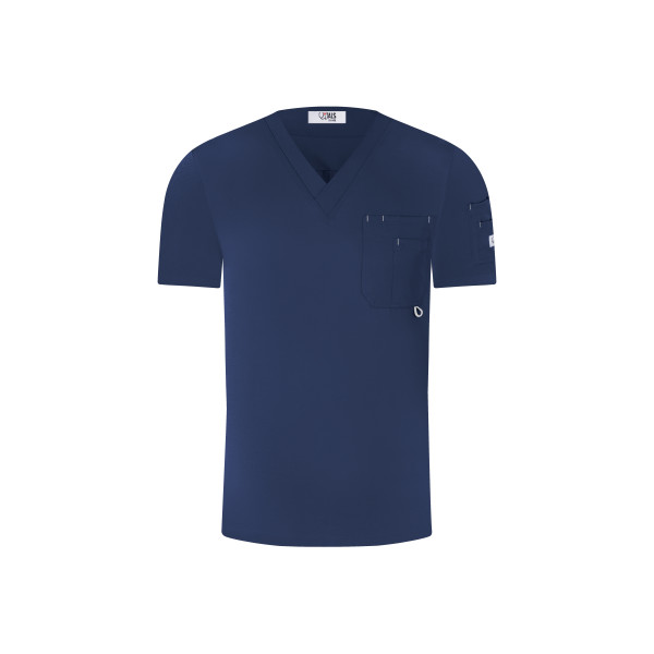Pulse Scrub Top - Navy Blue / Azul Oscuro